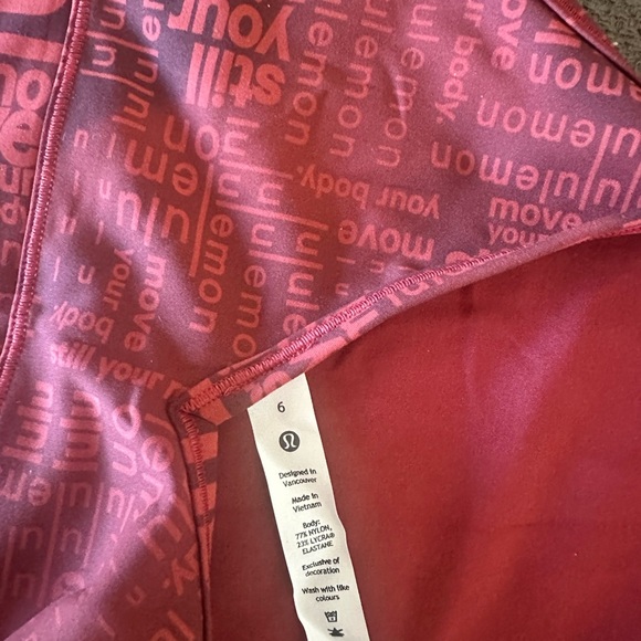 Lululemon Red Power Pivot Everlux Tank - Picture 4 of 4